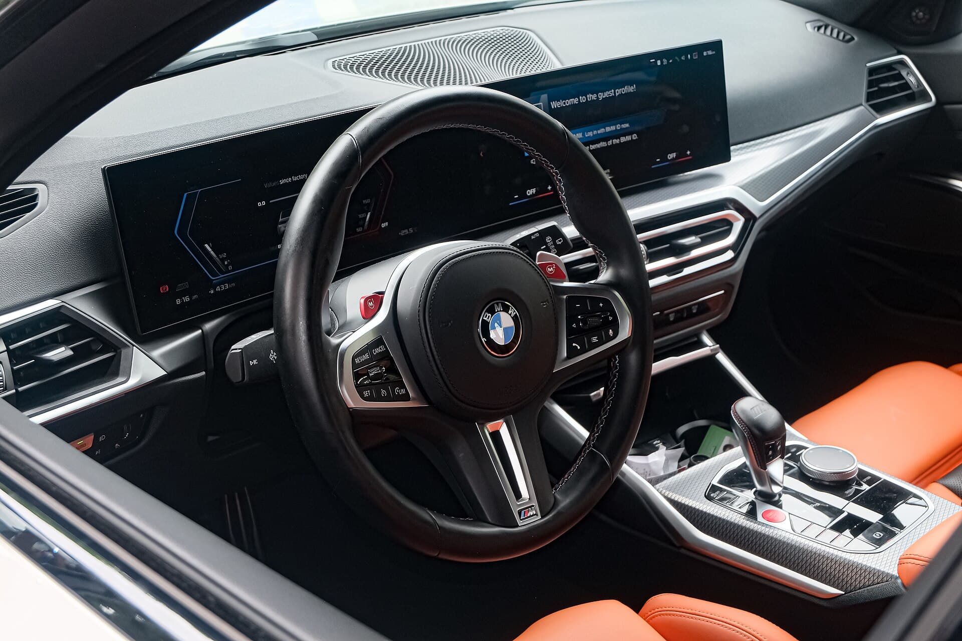 BMW M3 실내(대시보드)